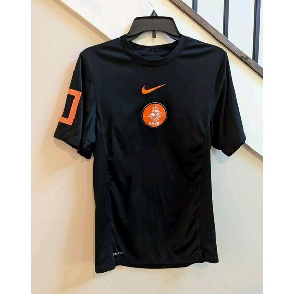 Nike Holland Netherlands Belanda Training 2010 Soccer  Jersey Size Small - Picture 1 of 12